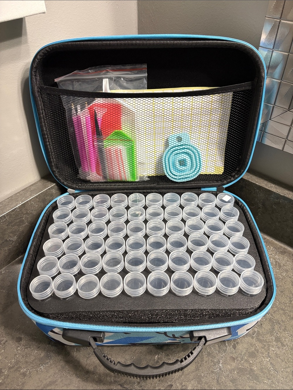 ARTDOT 120 Slot Diamond Painting Storage Case & Accessory Kit